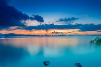 Sunset Waters Wallpapers