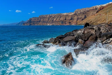 The Impact Of Coastal Waters iPad Air 2 Wallpapers