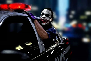 ZOOM HD PICS: JOKER FROM THE MOVIE THE DARK KNIGHT, BATMAN
