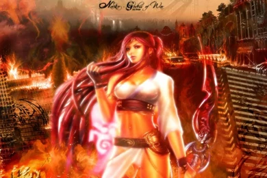 Female Fire Godess Of War – Video Games God Of War HD Desktop ...