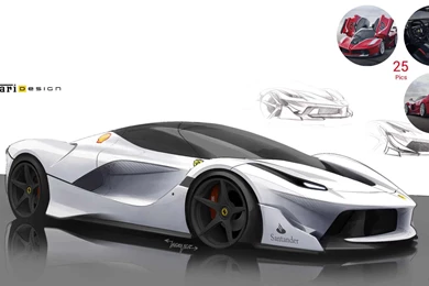 2015 Ferrari FXX K   Design Sketch