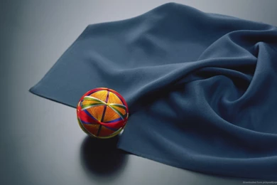 Download 1440x900 3D Sphere And Cloth Wallpapers