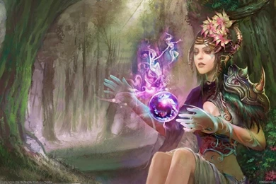 Women Forest Fantasy Art Magic Artwork 1680x1050 Wallpapers ...