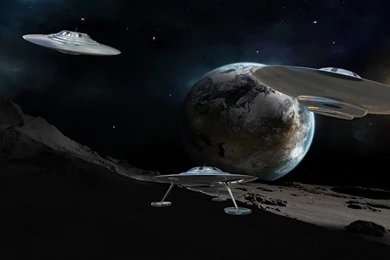 Ufovisitors   Alien Wallpapers