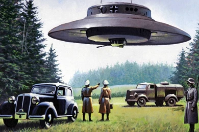 Nazi Ufo Wallpapers   (