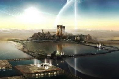 Planets Ufo Digital Art Wallpapers