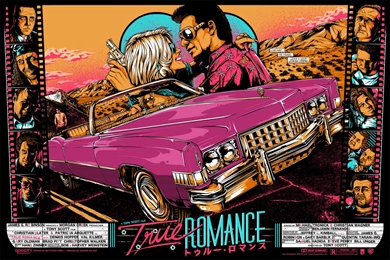 True Romance   Limited Edition Matt Ryan Tobin Prints   NerdFu
