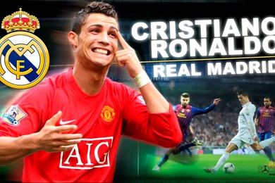 Cristiano Ronaldo Real Madrid MU