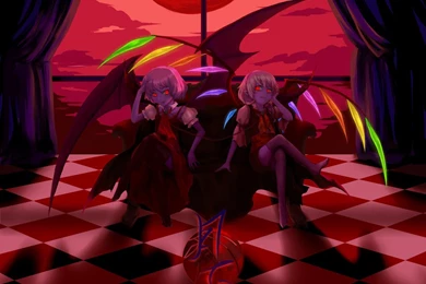 Wallpapers Flandre Scarlet Free Remilia And The 1024x768