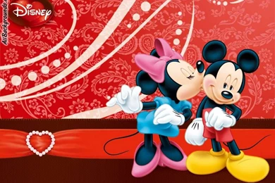 Minnie And Mickey Backgrounds   Twitter & Myspace Backgrounds