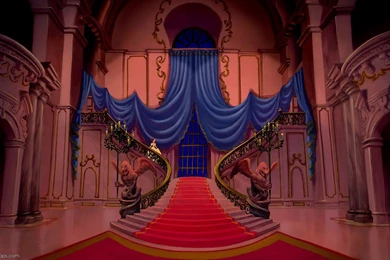 Empty Backdrop From Beauty And The Beast   Disney Crossover Image ...