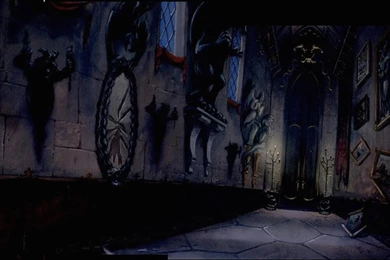Animation Backgrounds: BEAUTY AND THE BEAST Castle Interiors
