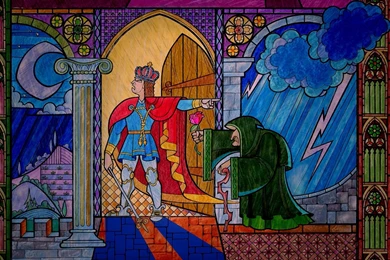 Beauty And The Beast Library Backgrounds