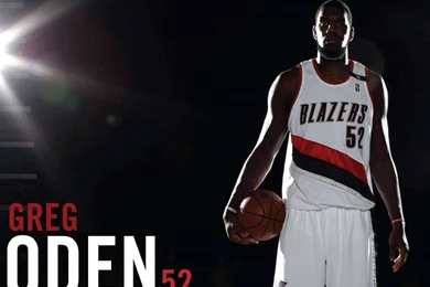 Greg Oden Blazers Wallpapers   Portland Trail Blazers Wallpapers