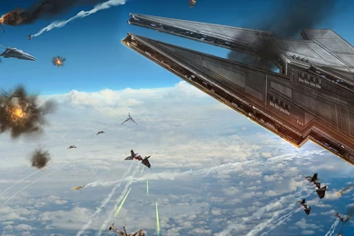 Space Battle iPad 1 & 2 Wallpapers