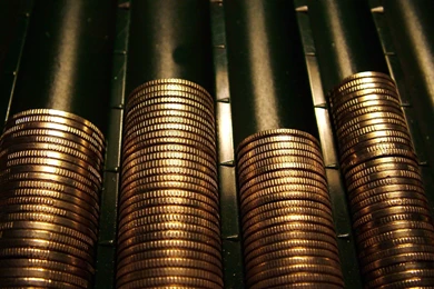 Dollars Coins Closeup Money Wallpapers