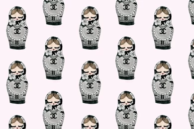 Chanel Russian Dolls iPhone Wallpapers