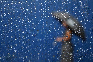 Free Woman In The Rain Backgrounds For PowerPoint   Miscellaneous ...