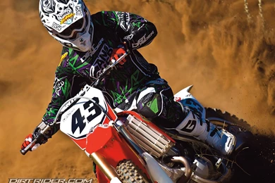 Honda Dirt Bike Wallpapers   Wallpapers HD Fine
