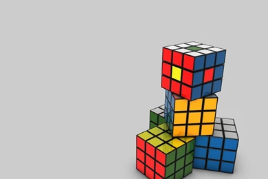 Wallpaper::Rubiks Cube + Ball By QOAL On DeviantArt