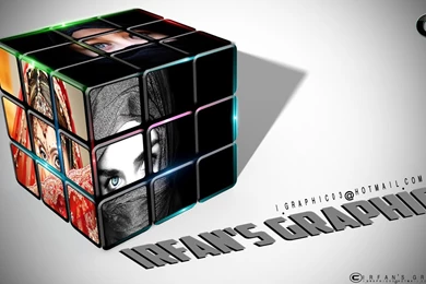 Rubik's Cube Wallpapers Photoshop Work HD IRFAN's GRAPHIC   YouTube