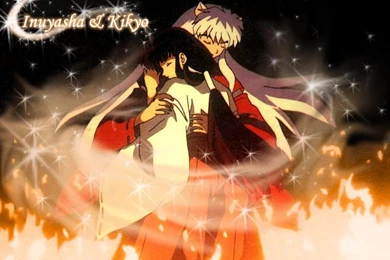 Inuyasha & Kikyo   Anime Wallpapers (28631192)   Fanpop
