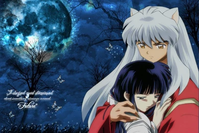 Inuyasha & Kikyo   Anime Wallpapers (28631195)   Fanpop