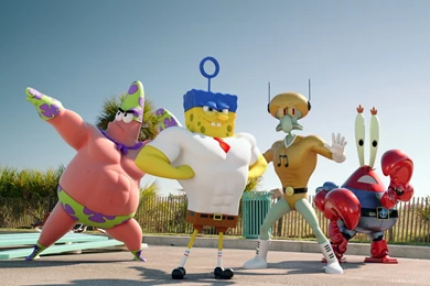 The SpongeBob Movie Laptop 2015 Movie Wallpapers