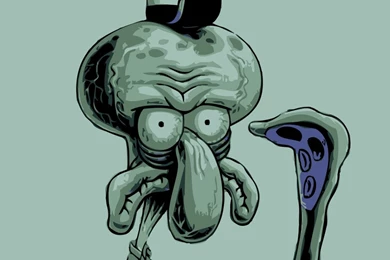 Download Wallpapers 1366x768 Skvidgrad, Spongebob, Art Laptop ...