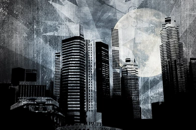 Grunge City Android Wallpapers : Abstract Wallpapers   LocaLwom