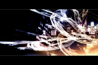 Abstract City Street Artwork Photoshop Manipulation Signs No Turns ...