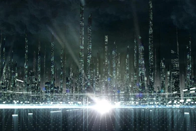 Futuristic City Tablet Wallpapers And Backgrounds