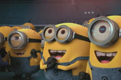 Despicable Me Minions iPad 1 & 2 Wallpapers