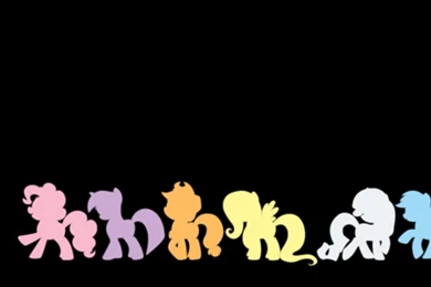 My Little Pony Mane 6 Desktop Backgrounds By DoctrineBrony On ...