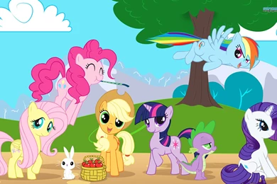 My Little Pony Friendship Is Magic HD Backgrounds Image For Desktop ...