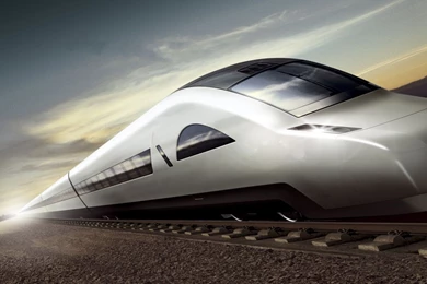 Bullet Train Artwork Wallpapers
