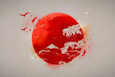 Japan Flag HD Wallpapers