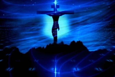 BLUE CHRISTIAN BACKGROUND Photo By Rhymz4jesus