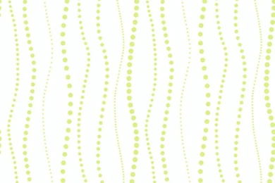 Green And White Dotty Stripe Wallpapers