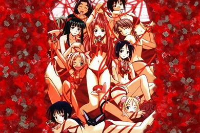 Фоновые рисунки рабочего стола бесплатно Love Hina, скачать ...