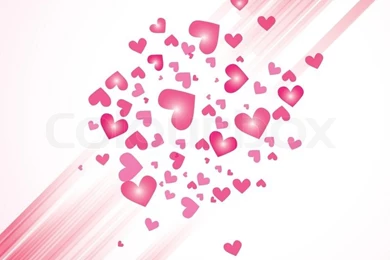 Abstract Pattern Heart Backgroundvector Texture Valentine Day ...