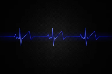 1920x1200 Heart Beat Blue Abstract Desktop PC And Mac Wallpapers