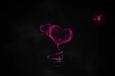 Abstract, Love, Heart, Black Backgrounds HD Wallpapers