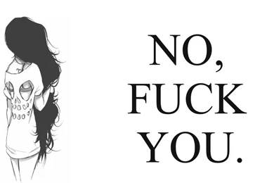 No,fuck You. : Desktop And Mobile Wallpapers : Wallippo