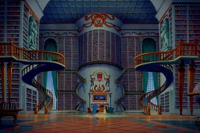 Disney Company Movies Library Beauty And The Beast Wallpapers