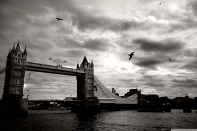 Download Vintage Picture Of Tower Bridge, London, UK Wallpapers ...