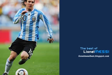 The Best Of Lionel Messi: Argentina's Lionel Messi Wallpapers 2010