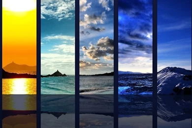 Spectrum Of The Sky HD Desktop Wallpapers : Fullscreen : Mobile ...