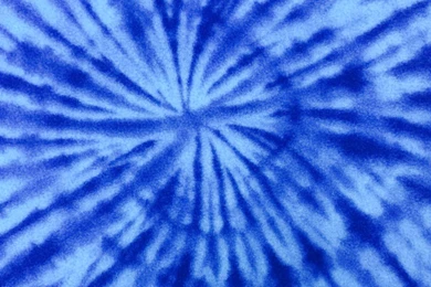 Extra Wide Premium Fleece   Estate Blue Tie Dye