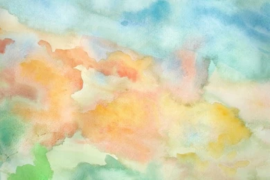 Wallpapers Watercolour Watercolor Abstract Sky Photowall With ...